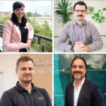 Portraits der vier Interviewpartner:innen